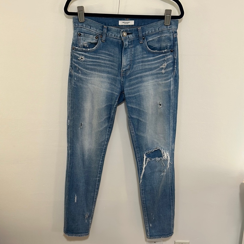 Moussy vintage skinny jeans.